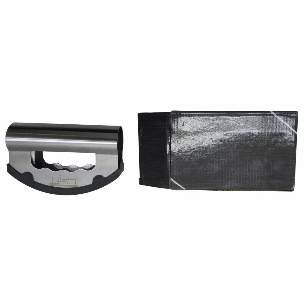 2‎ Blade Food Chopper, Roller w Cover, Nish (Nistt?), Rolling chopper, Stainless